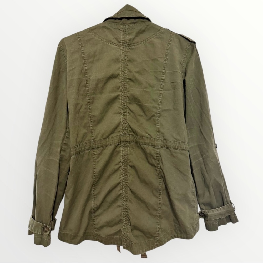 Women’s Bar III Olive Green Utility Jacket - Picture 4 of 5
